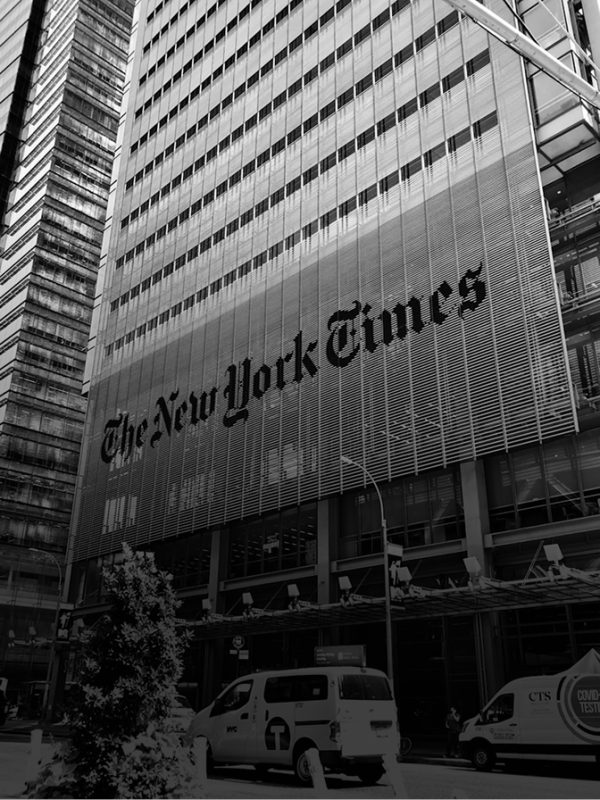 Die New York Times zitiert unseren Gründer